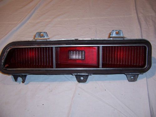 1969 chevy camaro lh tail light lens assembly