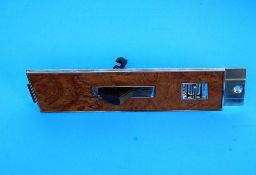 1976-79 cadillac seville oem power lock switch w/wood grain panel assembly (rh)
