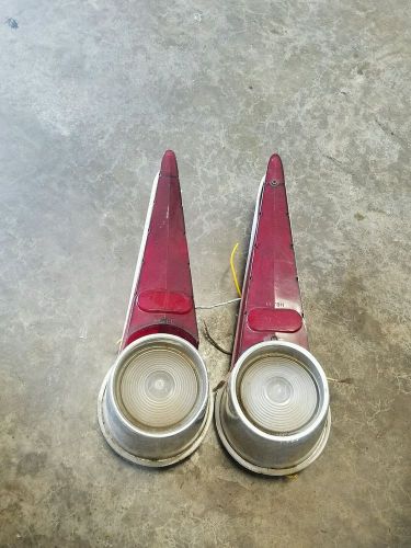 1957 plymouth taillight/ reverse  backup  lens