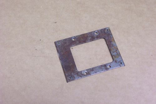 1964 1/2 1965 1966 - 1968 mustang non-console a /t shifter bezel mounting plate