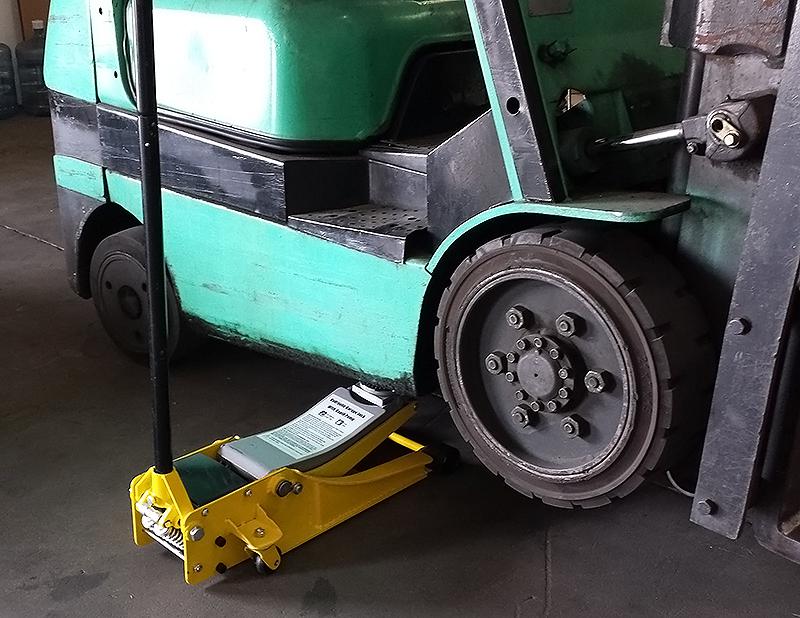 3 ton low profile lift hoist hydraulic floor jack for shop car forklift trucks
