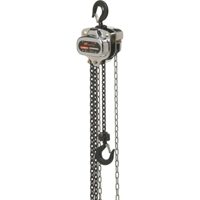 Ingersoll rand manual chain hoist-5-ton lift cap 10-ft lift #smb050108v