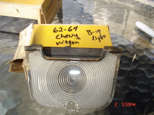 1962 -64 gm chevystation wagon back up light lens