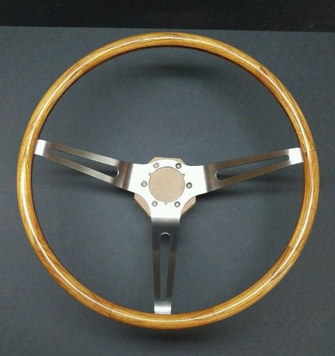 1964-1966 corvette teak wood steering wheel