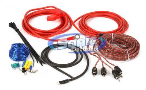 New! stinger sk46101 10 awg gauge power &amp; signal amplifier installation kit