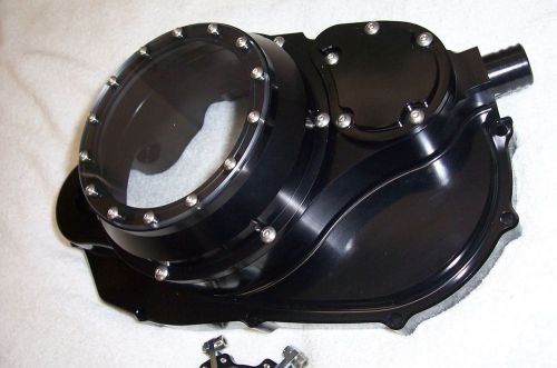 Protech banshee the most beautiful sick atv clutch cover lockout black anodized