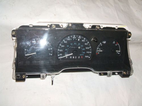 1996 ford windstar  speedometer/instrument cluster