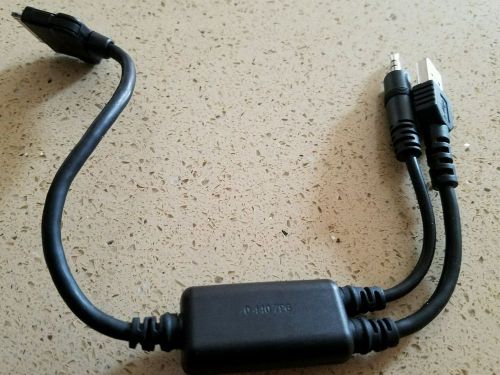 Bmw mini iphone 5 5s apple lightning usb y aux cable audio music mp3 cord oem