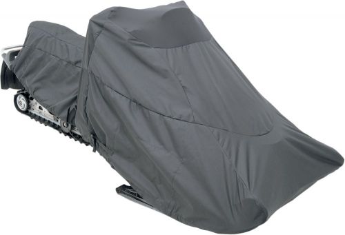 Parts unlimited trailerable total snowmobile cover black #4003-0124