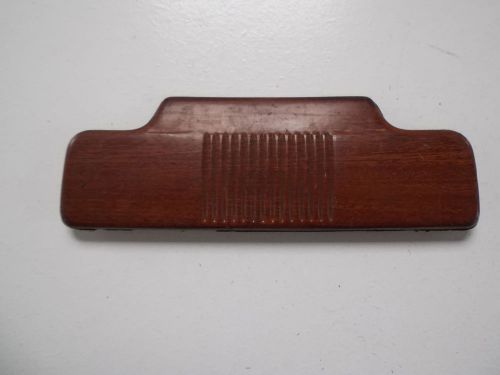 1949 50 ford radio opening cover maple grain