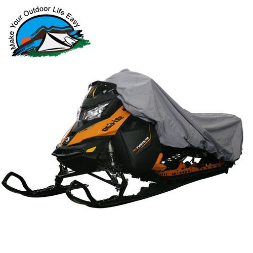 Trailerable snowmobile covers storage 10 oz poly/cotton fits 115"-125" in length
