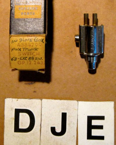 1964 pontiac rear lid lock vacuum release switch ~ gm part # 4884799