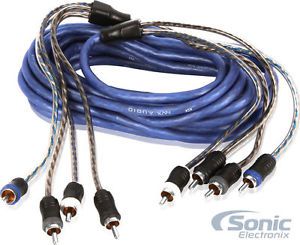 Nvx xiv46 6m (19.69 ft) 4-channel v-series rca audio interconnect cable