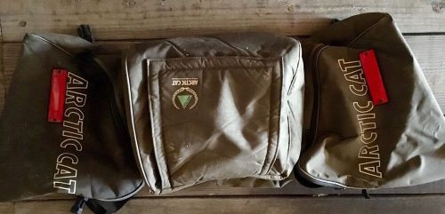 Arctic cat snowmobile accessory gear riding tunnel bag, transport bag