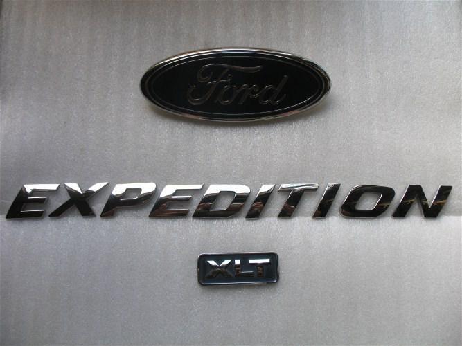 2003 ford expedition xlt rear trunk chrome emblem logo decal badge 03 04 05 06