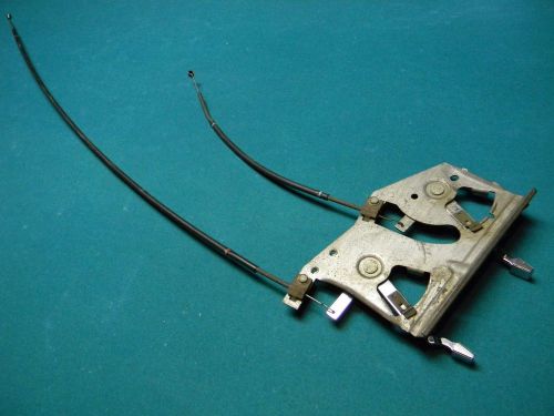 1966 ford fairlane heater control with cables