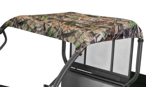 New break up camo fabric roof for kawasaki mule  soft cloth canvas roll top