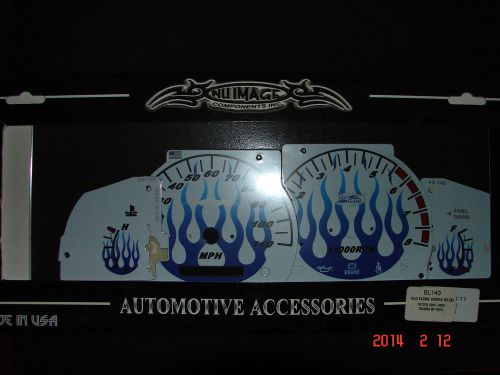 Nu image 2001-2003 toyota tacoma w/tach blue flame gauge set bl143