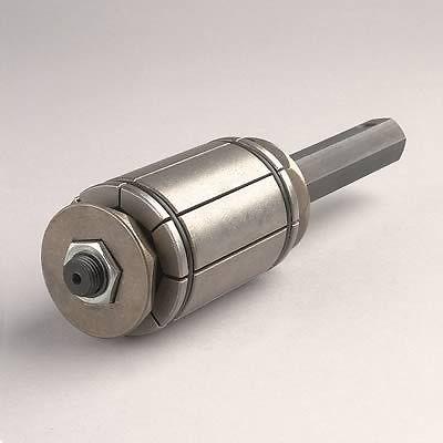 Tailpipe expander tool steel 1/2"drive fits pipe diameter range 2 1/8"to 3 7/16"