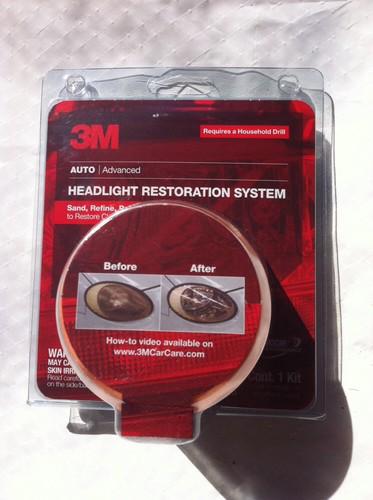 3m headlight restoration kit