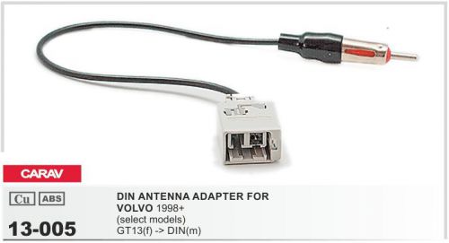 Carav 13-005 din antenna adapter for car audio volvo 1998+ (select models)