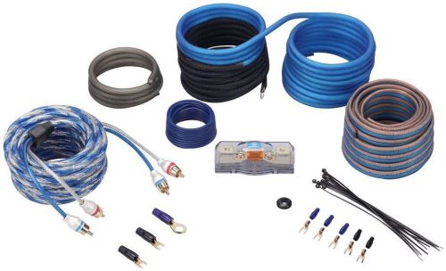 Rockville rwk8cu 8 awg gauge 100% copper complete amp installation wire kit ofc