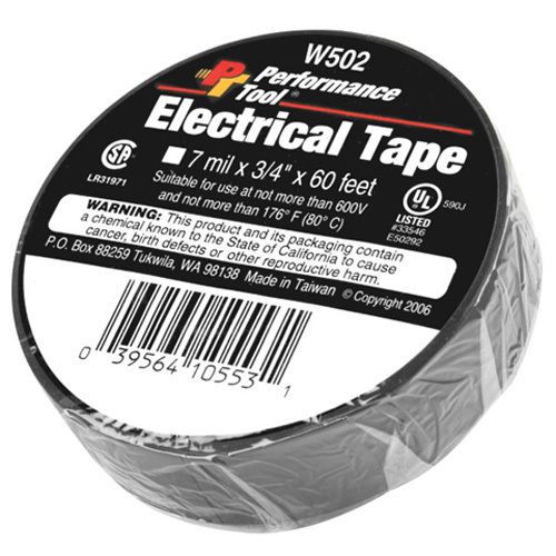 Performancetool electrical tape 3/4&#034; x 60&#039;